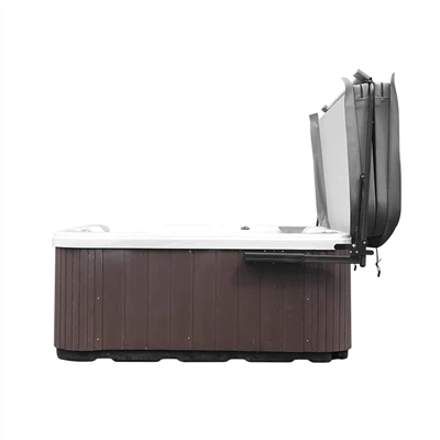 Ridicator universal pentru capacul spa: versatilitate cu 3 instalații, durabilitate din aluminiu și asistență fără efort cu arc pneumatic