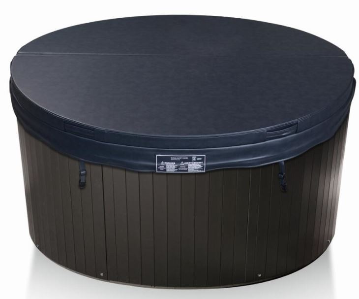 Stilul rotund din stil european cu acoperă cu apă caldă